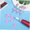 PACKOVE 10pcs Nail Art Tools Dust Covers for Nail Polishing