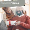 Frametigo - Silver Plated Black Photo Frame, 8"x10" (20x25cm) Photo