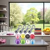 10Pcs Grey Universal Silicone Sealing Bottle Straw Hole Grommets Stopper