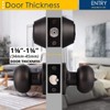 Brotima 3 Pack Keyed Alike Door Knob with Double Cylinder