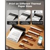 Phomemo Portable Printers Wireless for Travel, Inkless Portable Thermal Printer