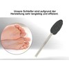 Ceramic cutter for quick callus removal, corneal sander, foot care