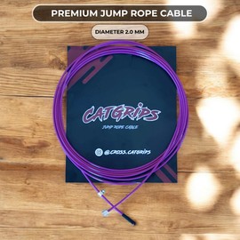 Skipping Rope Cable, Replacement Cable for Skipping Rope, Steel Rope for Skipping Rope, Speed Rope Cable, Replacement Cable for Jump Rope, Crossfit Skipping Rope Cable, Replacement Cable for Crossfit