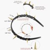 spiked headband