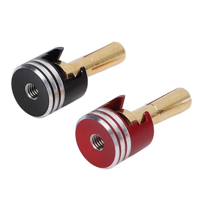 Heatsink Bullet Plug Grip Aluminium Alloy and Copper Banana Plug