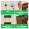 Pool Stick Holder Wall Mount, Pool Cue Set Holder for