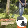 JAMHER Pack of 2 Lawn Trimmer Spool Cap, Cordless Lawnmower