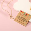ESPVO First Day of Kindergarten School Gifts Necklace 1st K