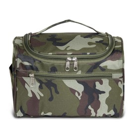 Vanity Camouflage Cosmetic Bag Pencil Case, Green camouflage, Vanity Camouflage Pencil Case