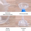 Pack of 25 Small Funnels, Plastic, Mini Plastic Funnel, Kitchen