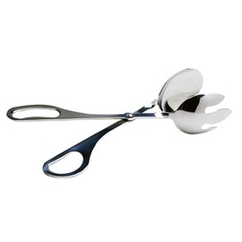 Cuisinox Polished Stainless Steel Scissor Serving Tongs, 11.5"
