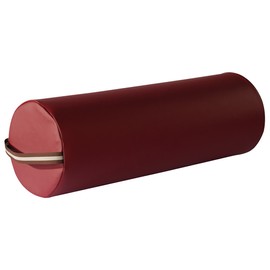 Master Massage 9" Full Round Bolster - Burgundy, 1count