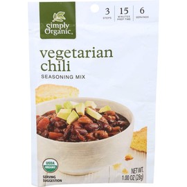 Simply Organic Mix Chili Vegetarian Org