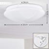 Brighton LED Ceiling Light in Various Designs