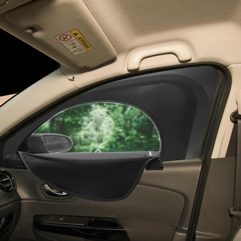 Alipis Car Sunshade for Side Windows Car Window Screen Breathable