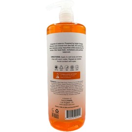 Vitamins And Sea Beauty Orange Blossom Body Wash Invigorating & Balancing Infused with Sea Salt 1 L