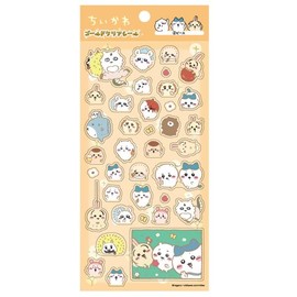 Chiikawa Gold Clear Seal (2) Pieces