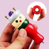 Eeghurt French Knitter 2 Pack, Wooden Knitting Dolly Set Spool