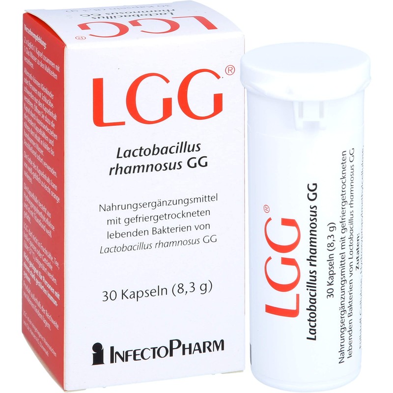 LGG Capsules Filled with Powder, Pack of 30 Capsules