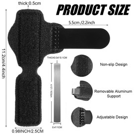 DMPTTT Pack of 2 Toe Smoothers Hammer Toe Correction Toe Splint for Alignment and Support