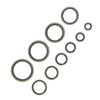 170PCS Set Drain Plug Gasket 10 Sizes Rubber and Metal