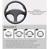 Elastic Stretch Steering Wheel Cover, Warm in Winter and Cool