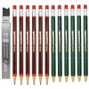 Maydahui 12 PCS Mechanical Pencil with Sharpener Novelty Non Sharpening