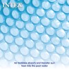 Intex 10 Foot Round Blue Solar Pool Cover Easy Use