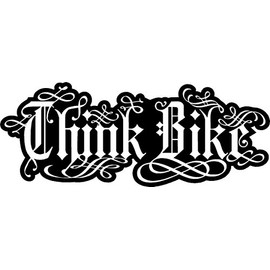 Think Bike Relentless Style Motorcycle Motorbike Vinyl Sticker Decal by Ellis Graphix (TM)