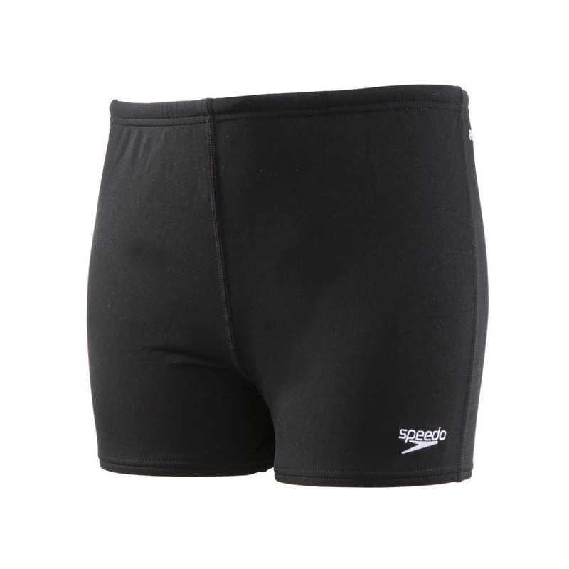 Speedo Boy's Essential Endurance Plus Short Swimwear - Black, Size