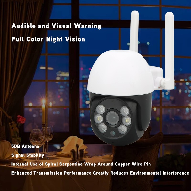1080p Wifi Camera with Two Way Voice Intercom Wireless Connection