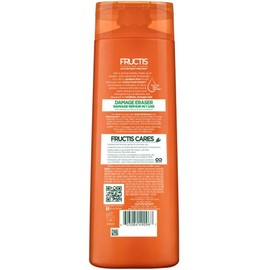 Garnier Fructis Damage Eraser Shampoo, Distressed, Damaged Hair, 12.5 fl. oz.