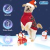 Nobleza - Christmas Dog Jumper, Turtleneck Jumper, Christmas Pattern Knitwear,
