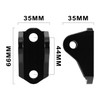 IUVWISN Dirt Bike Foot Pegs Pedal Bracket Kit CNC for