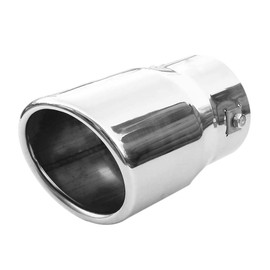 Exhaust Tip Trim Tail Performance Sport Muffler End Pipe Stainless Steel Chrome Universal