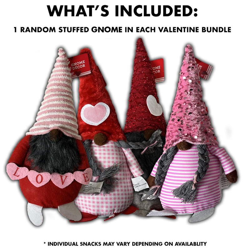 Valentine’s Day Variety Pack (80 Count) Care Package Gift Basket,