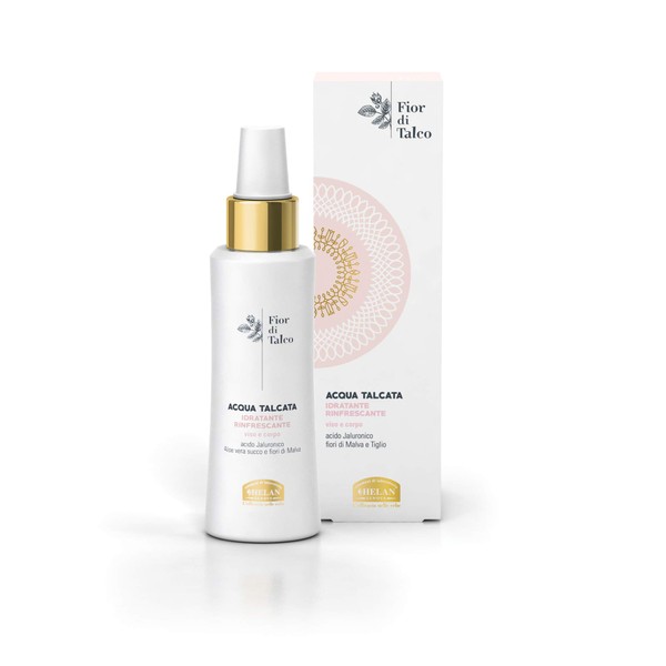 Helan, Talcum Flower Perfumed Water Moisturising Refreshing Face and Body