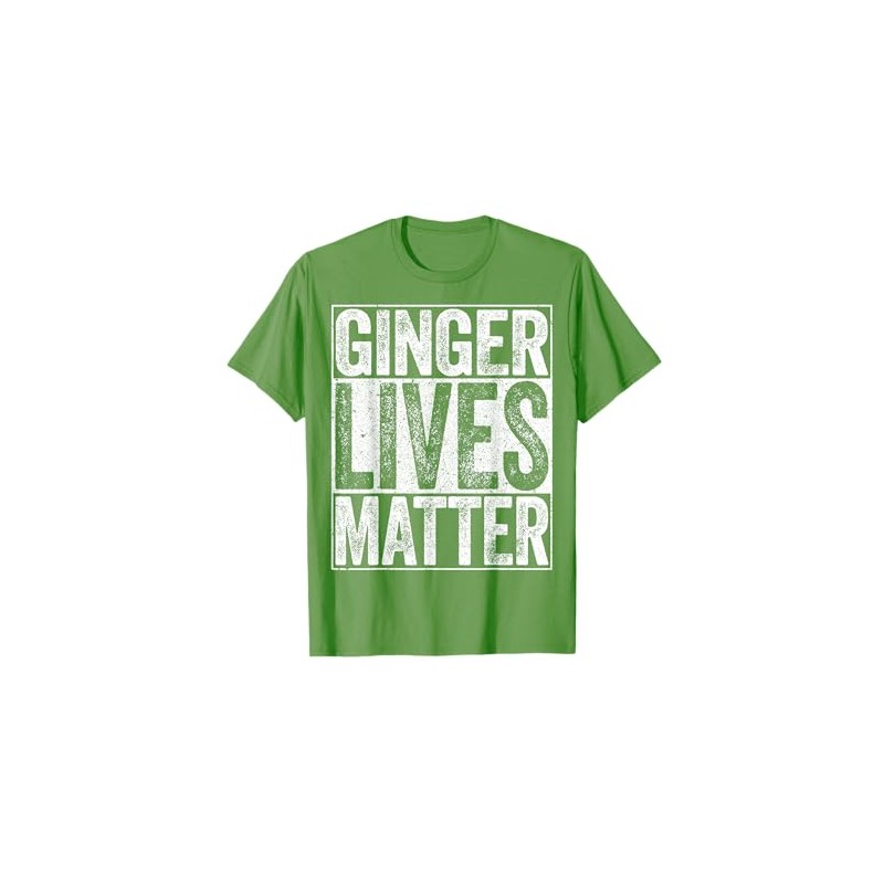 Ginger Lives Matter Shirt Irish Men Women St Patricks Day