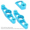 RC Steering Knuckle Kit Stability Highly Precise Easy Installation Flexible