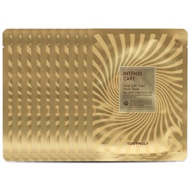 Tony Moly 10 sheets Intense Care Gold 24K Snail Mask Sheet Set / 토니모리 10매 인텐스 케어 골드24K 스네일 마스크 시트 세트