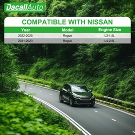 Dacall Activated Carbon Cabin & Engine Air Filter Set fit for Nissan Rogue I4-2.5L (2021–2025), Rogue L3-1.5L (2022-2025) Replace Part NO. 27277-6RC0A 16546-6RA0A