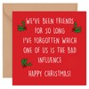 Felbridge Studio - Best Friend Christmas Card - Funny Christmas
