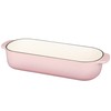 Enameled Cast Iron Loaf Pan with Lid, Dutch Oven Bread