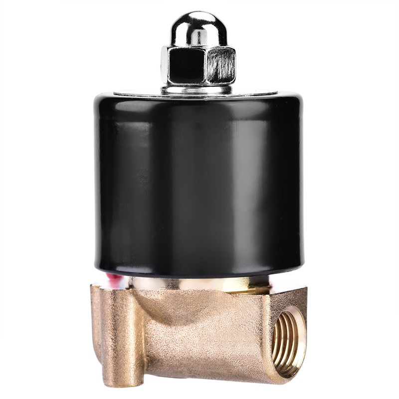 2W025-08 G1/4" AC N/C Normally Closed Brass Electric Solenoid Valve