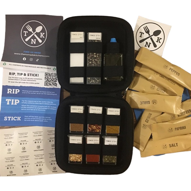 Generic The Nomads Kitchens Spice Rack | On The Go