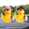 MuMyer Rubber Duck Car Ornament, Unique Yellow Duck Car Dashboard