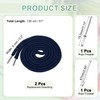 PATIKIL Drawstring Cords 130cm / 51 Inch, 2pcs Replacement Draw
