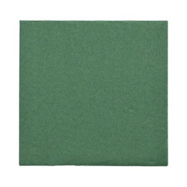 PAPSTAR 150 Serviettes 'Daily Collection' 1/4 Fold 32 cm x 32 cm Dark Green