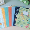 Papierdrachen 8 High-Quality Paper Notebook Covers for Children, DIN A4,