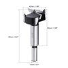 Sourcingmap Forstner Drill Bits 42mm, Tungsten Carbide Wood Hole Saw